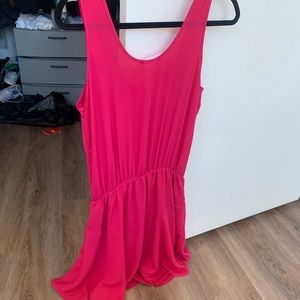 Hot Pink Mini Dress
